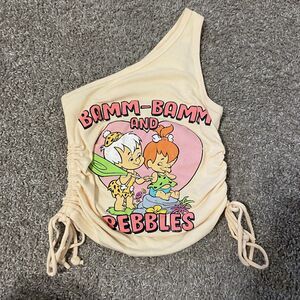 The Flintstones One Shoulder Tank – Women’s Size XS